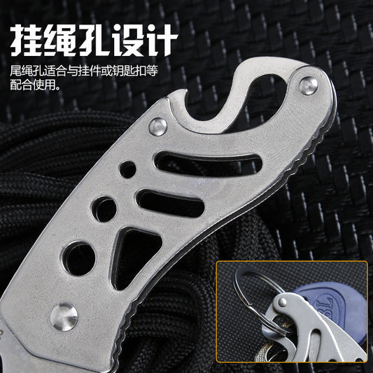 Bushcraft Folding Field Knife Multi-functional Pocketed EDC knife